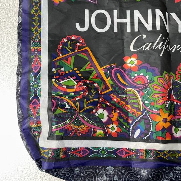 Johnny Was California Eco Tote Bag Floral Multicolor Reusuable Handles Large - Picture 4 of 9